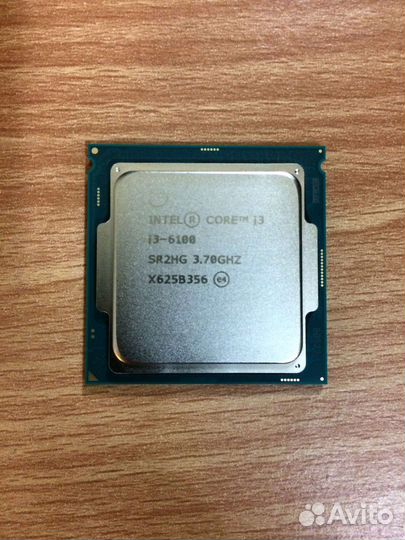 Процессор intel core i3 6100