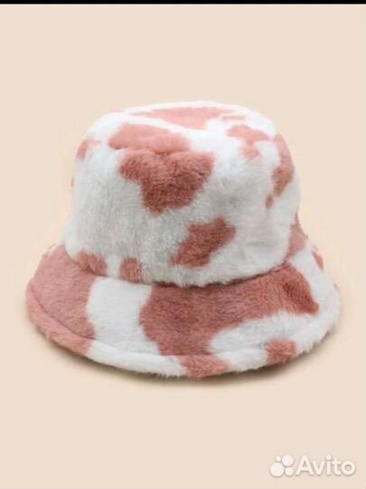 Плюшевая панама шляпа shein