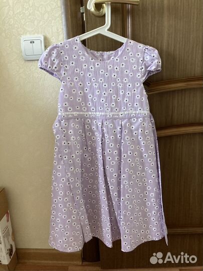 Платье летнее на девочку, р. 122-128