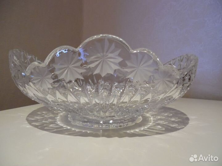 Ваза хрустальная СССР