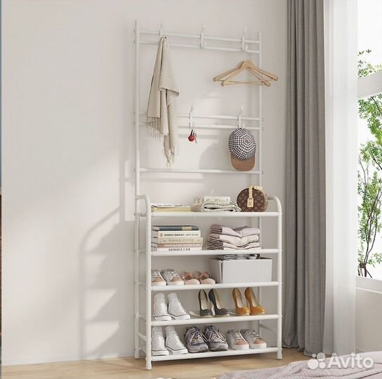 Вешалка для одежды и обуви напольная