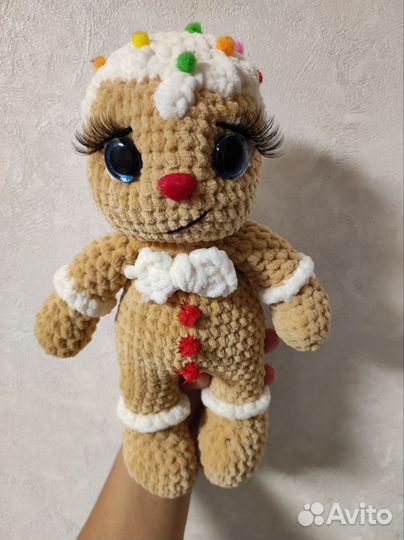 Пряник вязаный ручной работы