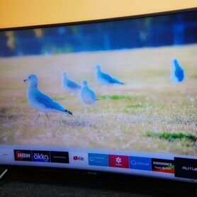 Изогнутый телевизор samsung 49" 4К забронирован