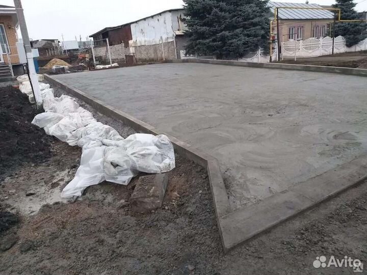 Бетон на фундамент