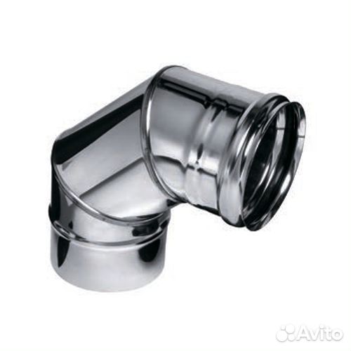 Колено ferrum угол 90гр. (430/0,5 мм) Ф200