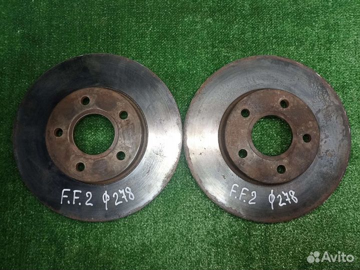 Передние тормозные диски Ford Focus 2