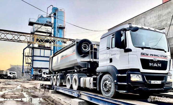 Водитель на самосвальный полуприцеп