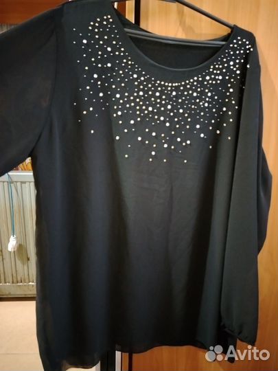 Блузка женская большой размер