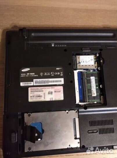 Ноутбук Samsung R60 plus на запчасти