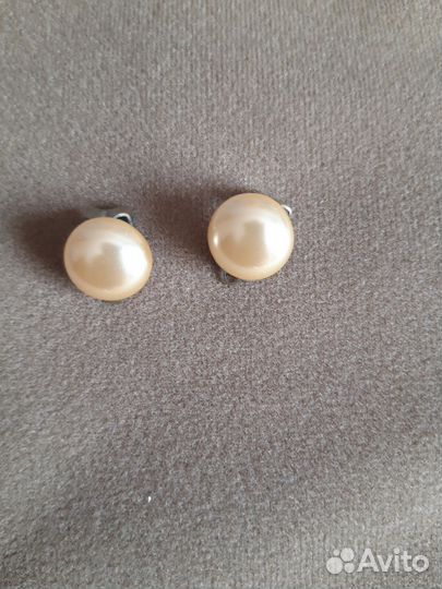 Серьги, серьги-клипсы, кулон