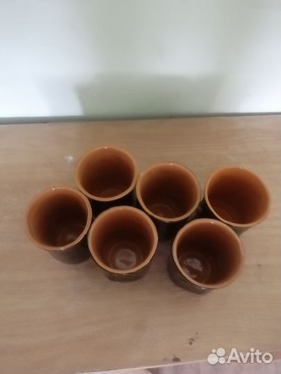 Рюмки стопки СССР керамика