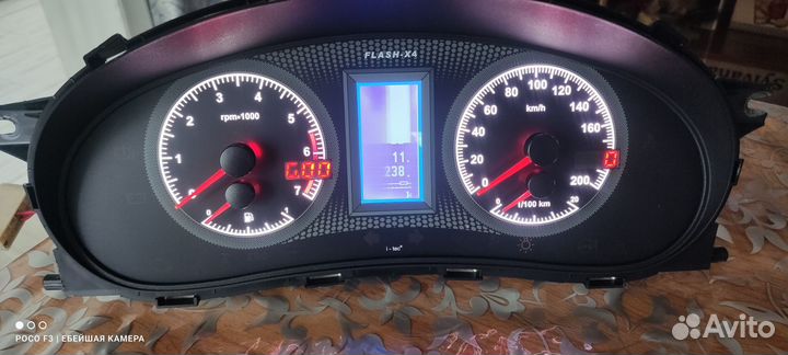 Приборная панель Flash X4, Priora, Kalina