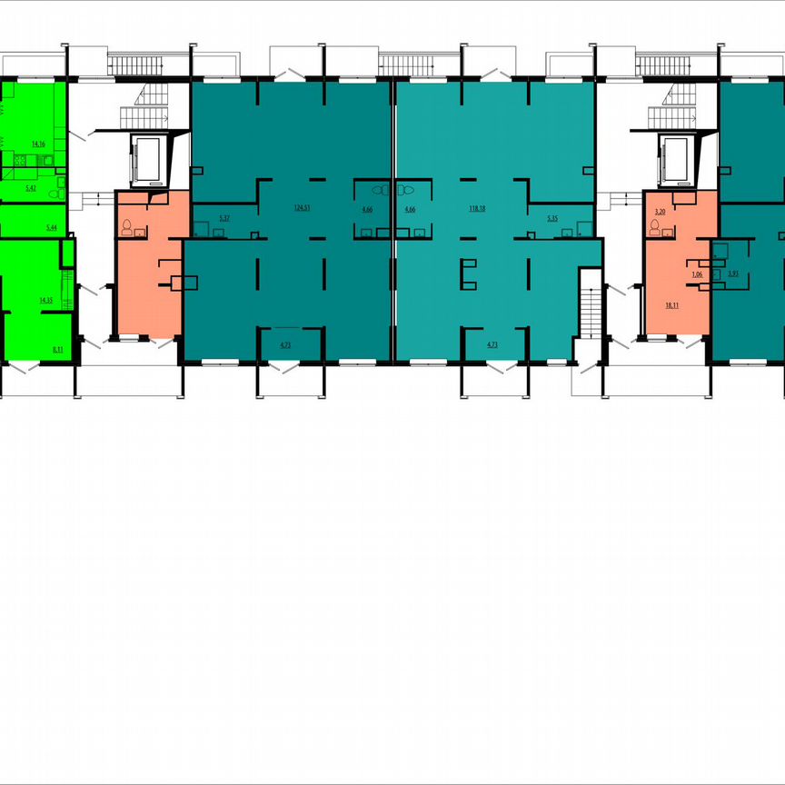 Апартаменты-студия, 25,9 м², 1/8 эт.