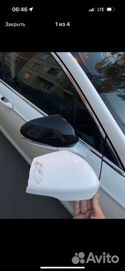 Накладка зеркала Форд Мондео 5