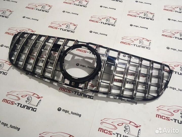 Решетка на Mercedes GLS X166 GT-Style