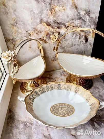 Набор для сервировки новый