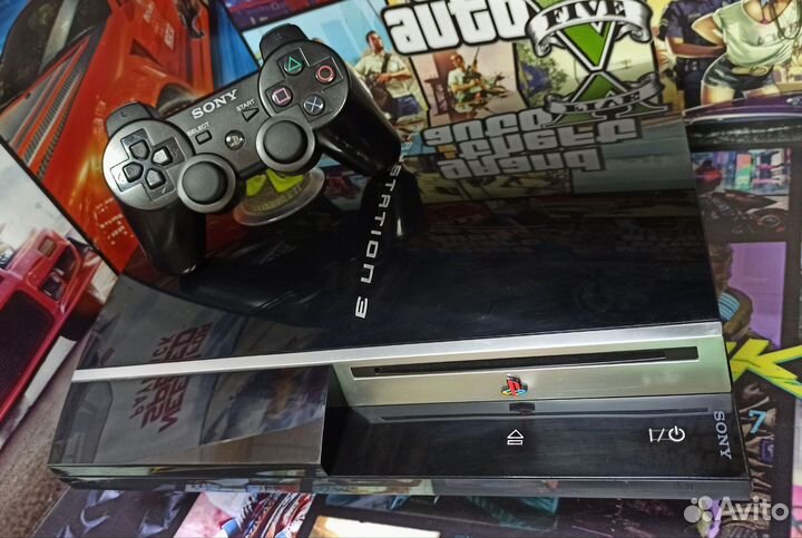 Sony Playstation 3 Fat 500gb CFW 45 Games