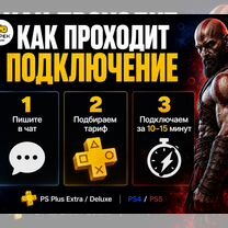 Подписка PS Plus все тарифы PS4/PS5, Красноярск