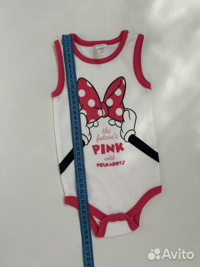 Боди Майка для девочки 6-9 месяцев OVS