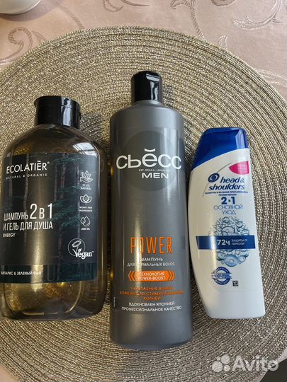 Шампунь для волос мужской