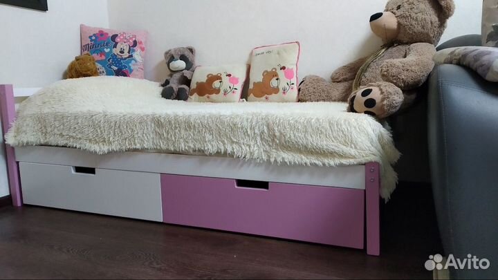 Детская деревянная кровать-тахта