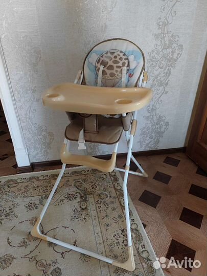 Шезлонг, качели, столик для кормления