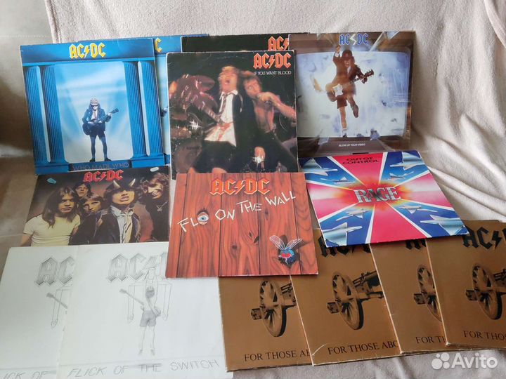 Виниловые пластинки рок зарубежный