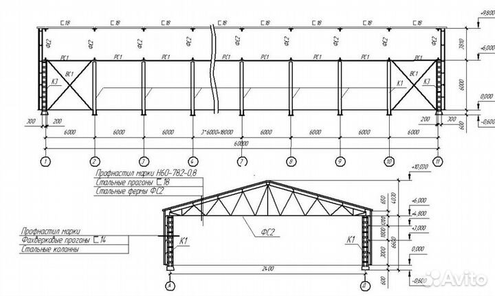 Ангар под ключ