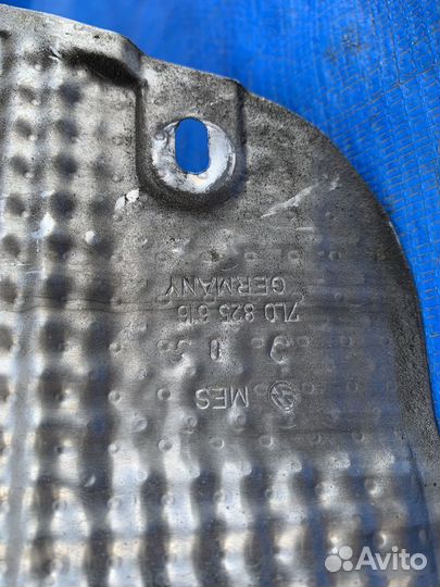 Теплозащитный экран глушителя