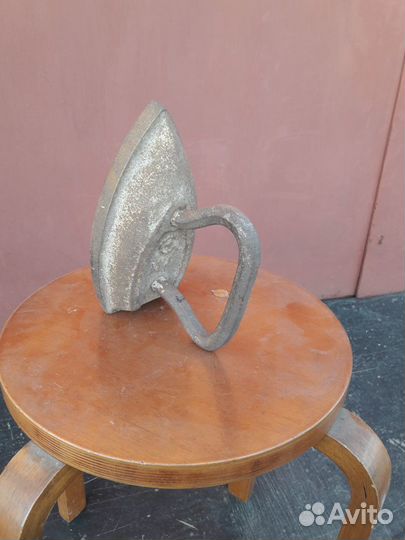 Утюг чугунный (старая редкая вещь)