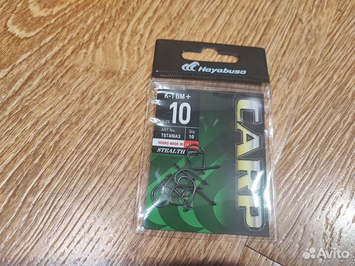 Карповые крючки Hayabusa