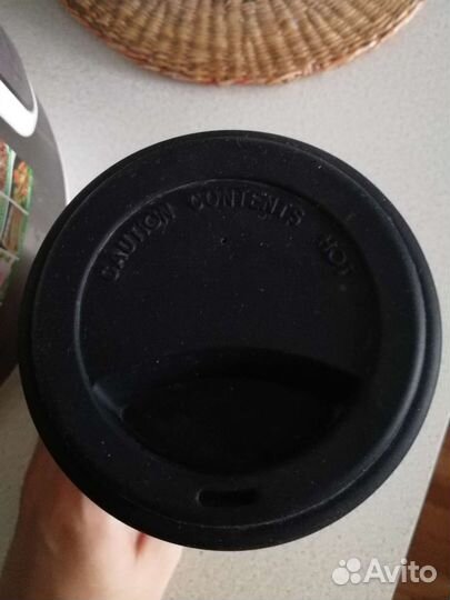 Термо кружка керамическая