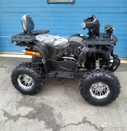 Детский квадроцикл Yamaha Aerox 125 черный