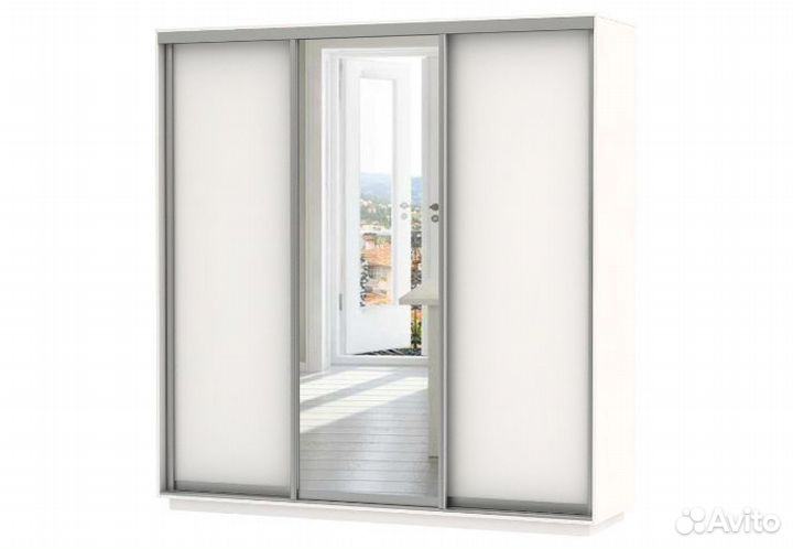 Шкаф купе с зеркалом