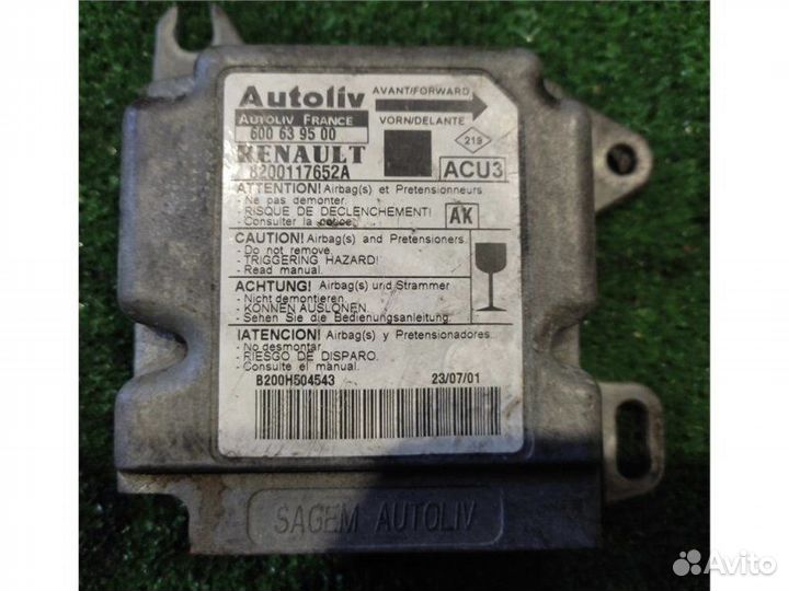 Блок AirBag Renault Scenic 1999