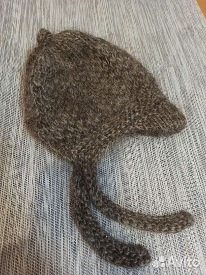Шапка детская зимняя вязаная новая очень теплая