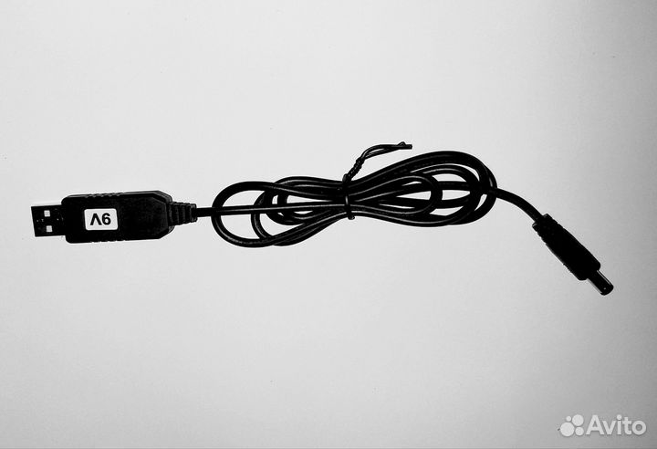 USB провода повышающие напряжение до 9В и до 12В