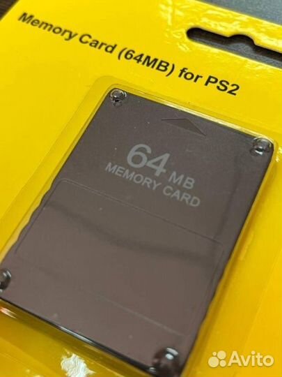 Memory Card карта памяти PlayStation 2 64mb PS2 PS