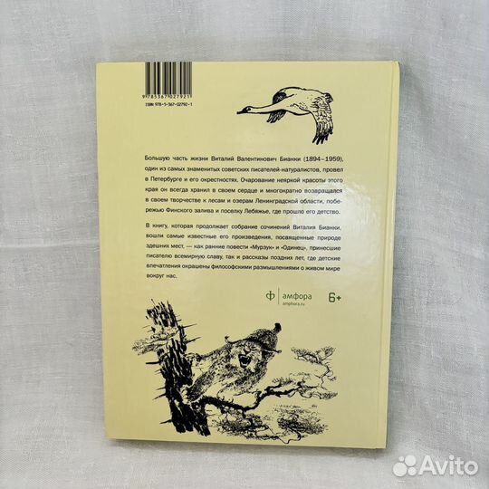 Новая книга Виталий Бианки Город и лес у моря