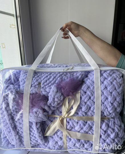 Плюшевый плед