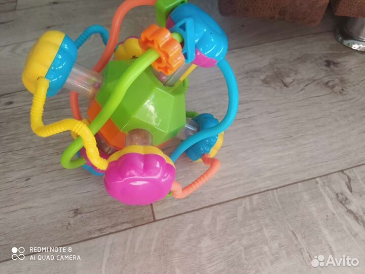 Игрушки погремушки пакетом