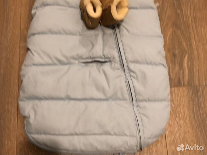 Конверт зимний для малыша 0+ и угги