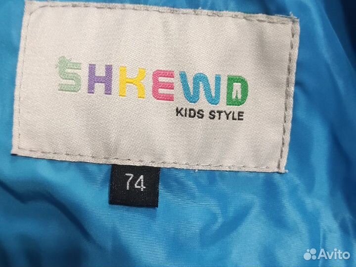 Ветровка детская на мальчика 74