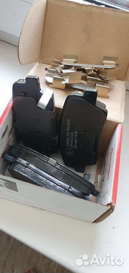 Тормозные колодки на hyundai santa fe 3