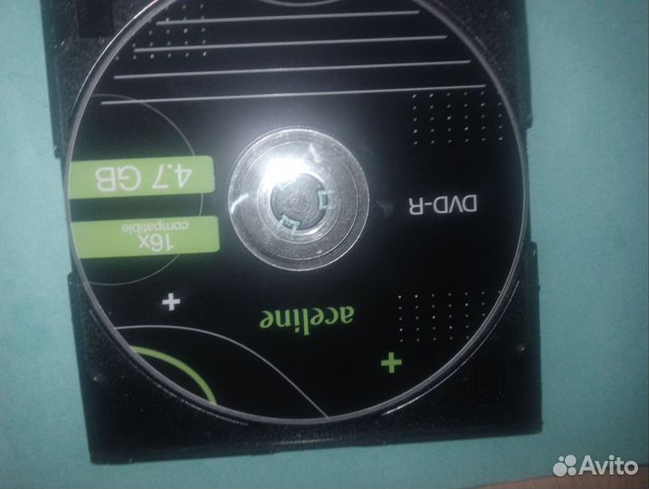 DVD диск новый