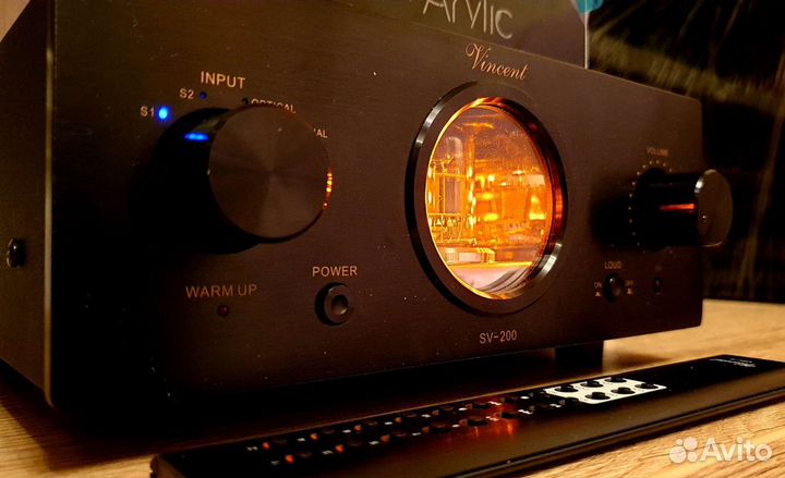 Интегральный стереоусилитель Vincent SV-200 black