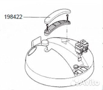 Ручка 198422 пылесоса Thomas Bravo 20 - bravo 20