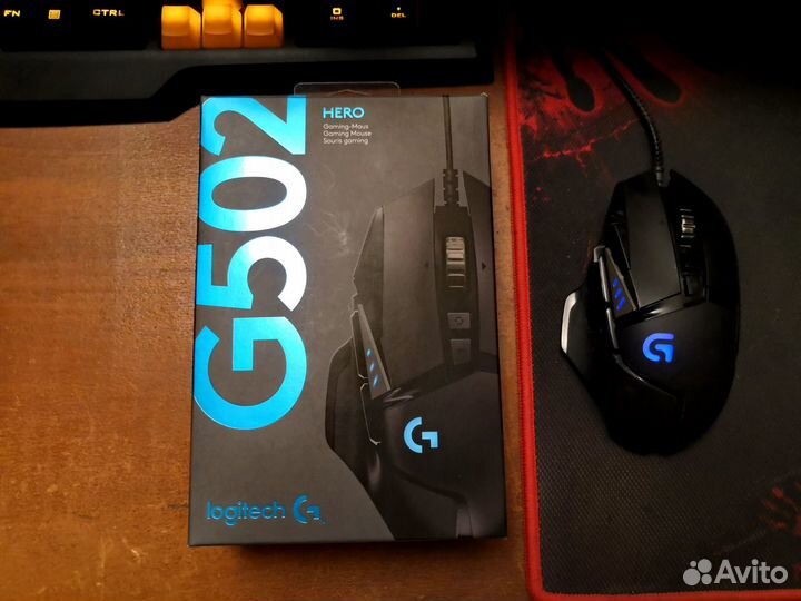 Logitech G502 (новая и б/у)