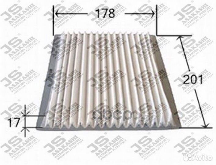 Фильтр салонный ac302j JS Asakashi