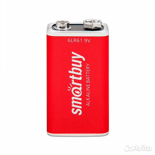 Батарейка Smartbuy алкалиновая крона 6LR61 9V